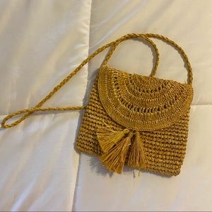 Boho Straw Purse